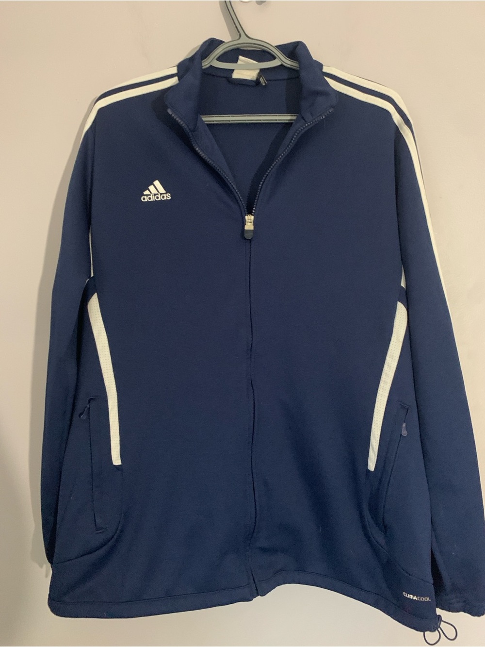 Adidas Climacool Zip Up Sweater Men's Size XL
